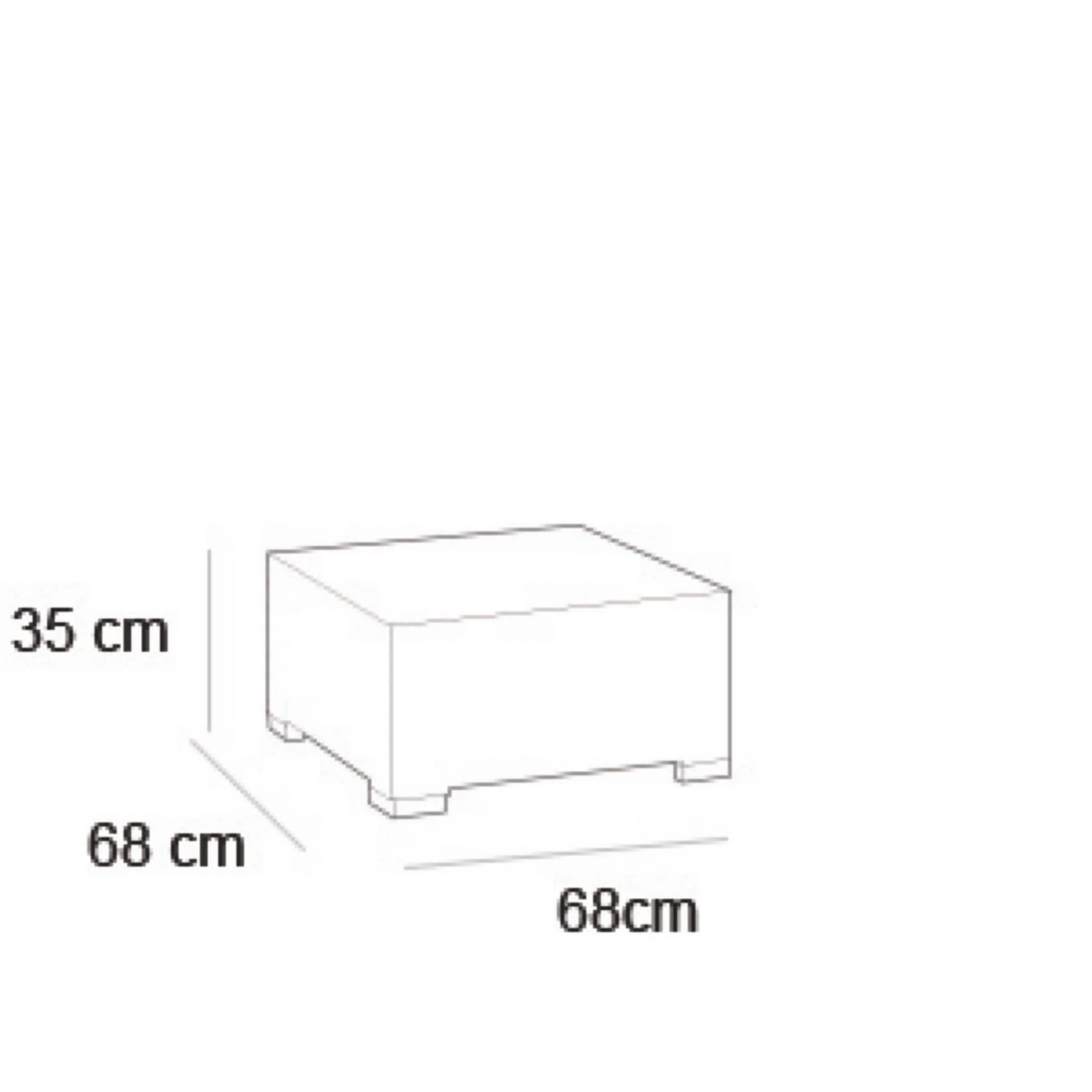 Allibert Lounge Set MOOREA Braun, 4-teilig 4 Allibert Lounge Set MOOREA Braun, 4-teilig – Bild 4