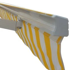 Alu-Markise MCW-E31, Gelenkarmmarkise Sonnenschutz 3x2,5m ~ Polyester, Grau-braun 9 Alu-Markise MCW-E31, Gelenkarmmarkise Sonnenschutz 3x2,5m ~ Polyester, Grau-braun -Blumfeldt Geschäft 2122968003 prod 004