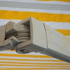 Alu-Markise MCW-E31, Gelenkarmmarkise Sonnenschutz 3x2,5m ~ Polyester, Grau-braun 10 Alu-Markise MCW-E31, Gelenkarmmarkise Sonnenschutz 3x2,5m ~ Polyester, Grau-braun -Blumfeldt Geschäft 2122968003 prod 005