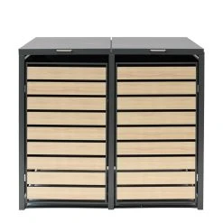 Westmann Mülltonnenbox, Gerätebox 2-fach 240 L