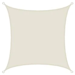 Amanka UPF50+ Sonnensegel 2x2 Polyester Quadratisch Wasserabweisend Garten Balkon Beige