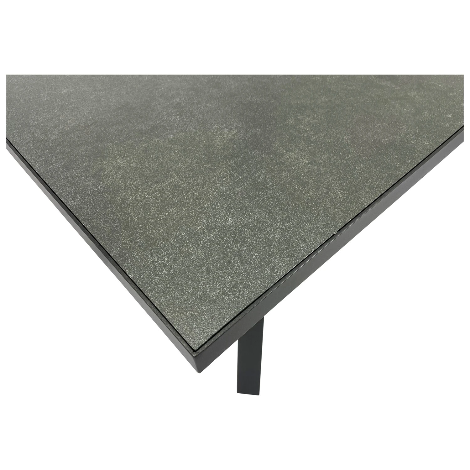 DEGAMO Garnitur MANCIANO 7-teilig, Aluminium Dunkelgrau, Mit Polstern, Tischplatte Dunkelgrau 5 DEGAMO Garnitur MANCIANO 7-teilig, Aluminium Dunkelgrau, Mit Polstern, Tischplatte Dunkelgrau – Bild 5