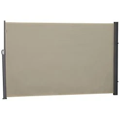 Outsunny Seitenmarkise 3 X 1,8 M 300 X 180 Cm (LxH) | Sichtschutz Sonnenschutz Seitenrollo Windschutz