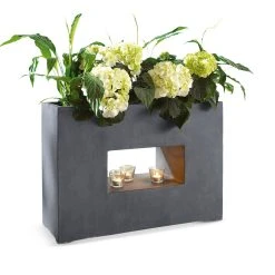Trendfabrik Pflanzkasten Boston Grau