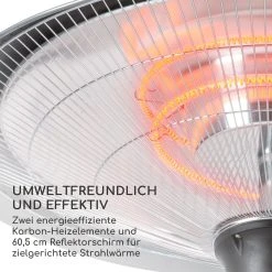 Blumfeldt Heizsporn Deckenheizstrahler 60,5 Cm (Ø) LED-Lampe Fernbedienung -Blumfeldt Geschäft 8600359300 3497 prod 005