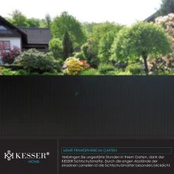 KESSER® PVC Sichtschutzmatte Sichtschutzzaun Balkonverkleidung Windschutz Wetterfest Verstärkten Lamellen, Für Garten, Balkon Terrasse Outdoor Balkonumrandung Mit Kabelbindern -Blumfeldt Geschäft 8600364700 21743 prod 003
